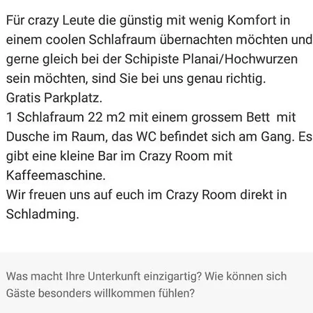 Guest house Crazy